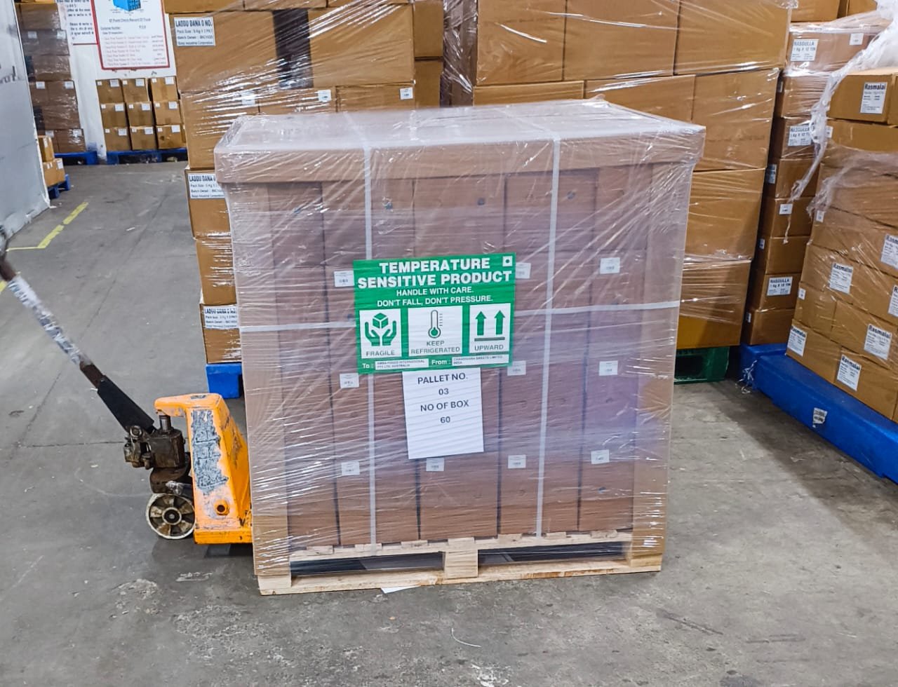 Wooden Pallets Palletization